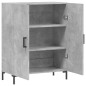 vidaXL Sideboard Betongrau 69,5x34x90 cm Holzwerkstoff vidaXL Sideboard Betongrau 69,5x34x90 cm Holzwerkstoff