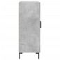 vidaXL Sideboard Betongrau 69,5x34x90 cm Holzwerkstoff vidaXL Sideboard Betongrau 69,5x34x90 cm Holzwerkstoff