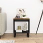vidaXL Couchtisch 40x31x46 cm Massivholz Mango & Holzwerkstoff vidaXL Couchtisch 40x31x46 cm Massivholz Mango & Holzwerkstoff