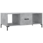 vidaXL Couchtisch Betongrau 102x50x40 cm Holzwerkstoff vidaXL Couchtisch Betongrau 102x50x40 cm Holzwerkstoff