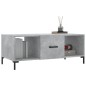 vidaXL Couchtisch Betongrau 102x50x40 cm Holzwerkstoff vidaXL Couchtisch Betongrau 102x50x40 cm Holzwerkstoff