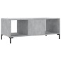 vidaXL Couchtisch Betongrau 102x50x40 cm Holzwerkstoff vidaXL Couchtisch Betongrau 102x50x40 cm Holzwerkstoff