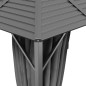 vidaXL Pavillon mit Doppeldach 3x4 m Anthrazit vidaXL Pavillon mit Doppeldach 3x4 m Anthrazit
