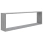 vidaXL Wandregale 2 Stk. Grau Sonoma 100x15x30 cm Holzwerkstoff vidaXL Wandregale 2 Stk. Grau Sonoma 100x15x30 cm Holzwerkstoff