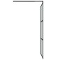 vidaXL Duschwand für Walk-In Dusche 100x195 cm Dunkel ESG Glas Schwarz vidaXL Duschwand für Walk-In Dusche 100x195 cm Dunkel ESG Glas Schwarz