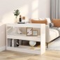 vidaXL Bücherregal/Raumteiler Hochglanz-Weiß 100x30x72 cm vidaXL Bücherregal/Raumteiler Hochglanz-Weiß 100x30x72 cm