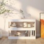 vidaXL Bücherregal/Raumteiler Hochglanz-Weiß 100x30x72 cm vidaXL Bücherregal/Raumteiler Hochglanz-Weiß 100x30x72 cm