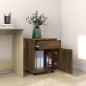 vidaXL Rollschrank Räuchereiche 45x38x54 cm Holzwerkstoff vidaXL Rollschrank Räuchereiche 45x38x54 cm Holzwerkstoff