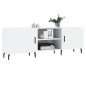 vidaXL TV-Schrank Hochglanz-Weiß 150x30x50 cm Holzwerkstoff vidaXL TV-Schrank Hochglanz-Weiß 150x30x50 cm Holzwerkstoff
