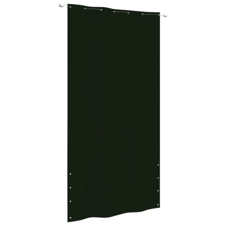 vidaXL Balkon-Sichtschutz Dunkelgrün 140x240 cm Oxford-Gewebe