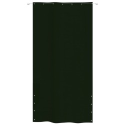 vidaXL Balkon-Sichtschutz Dunkelgrün 140x240 cm Oxford-Gewebe