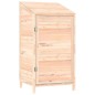 vidaXL Geräteschuppen 55x52x112 cm Massivholz Tanne vidaXL Geräteschuppen 55x52x112 cm Massivholz Tanne
