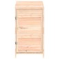 vidaXL Geräteschuppen 55x52x112 cm Massivholz Tanne vidaXL Geräteschuppen 55x52x112 cm Massivholz Tanne