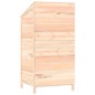 vidaXL Geräteschuppen 55x52x112 cm Massivholz Tanne vidaXL Geräteschuppen 55x52x112 cm Massivholz Tanne