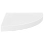 vidaXL Eck-Schweberegale 4 Stk. Hochglanz-Weiß 35x35x3,8 cm MDF vidaXL Eck-Schweberegale 4 Stk. Hochglanz-Weiß 35x35x3,8 cm MDF