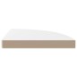 vidaXL Eck-Schweberegale 4 Stk. Hochglanz-Weiß 35x35x3,8 cm MDF vidaXL Eck-Schweberegale 4 Stk. Hochglanz-Weiß 35x35x3,8 cm MDF