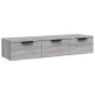vidaXL Wandschrank Grau Sonoma 102x30x20 cm Holzwerkstoff vidaXL Wandschrank Grau Sonoma 102x30x20 cm Holzwerkstoff