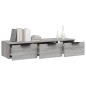 vidaXL Wandschrank Grau Sonoma 102x30x20 cm Holzwerkstoff vidaXL Wandschrank Grau Sonoma 102x30x20 cm Holzwerkstoff