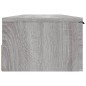 vidaXL Wandschrank Grau Sonoma 102x30x20 cm Holzwerkstoff vidaXL Wandschrank Grau Sonoma 102x30x20 cm Holzwerkstoff