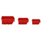 vidaXL 26-tlg Stapelboxen-Wandregal Rot & Schwarz 77x39cm Polypropylen vidaXL 26-tlg Stapelboxen-Wandregal Rot & Schwarz 77x39cm Polypropylen