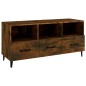 vidaXL TV-Schrank Räuchereiche 102x35x50 cm Holzwerkstoff vidaXL TV-Schrank Räuchereiche 102x35x50 cm Holzwerkstoff