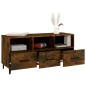 vidaXL TV-Schrank Räuchereiche 102x35x50 cm Holzwerkstoff vidaXL TV-Schrank Räuchereiche 102x35x50 cm Holzwerkstoff