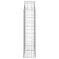 vidaXL Gabione mit Hochbogen 100x30x120/140 cm Verzinktes Eisen vidaXL Gabione mit Hochbogen 100x30x120/140 cm Verzinktes Eisen