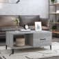 vidaXL Couchtisch Grau Sonoma 90x50x40 cm Holzwerkstoff vidaXL Couchtisch Grau Sonoma 90x50x40 cm Holzwerkstoff