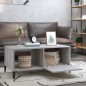 vidaXL Couchtisch Grau Sonoma 90x50x40 cm Holzwerkstoff vidaXL Couchtisch Grau Sonoma 90x50x40 cm Holzwerkstoff