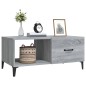 vidaXL Couchtisch Grau Sonoma 90x50x40 cm Holzwerkstoff vidaXL Couchtisch Grau Sonoma 90x50x40 cm Holzwerkstoff
