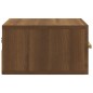 vidaXL Wand-Nachttische 2 Stk. Braun Eichen-Optik 35x35x20 cm vidaXL Wand-Nachttische 2 Stk. Braun Eichen-Optik 35x35x20 cm