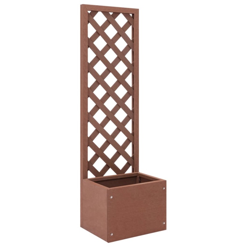 vidaXL Spalier mit Blumenkasten 40x30x135 cm WPC vidaXL Spalier mit Blumenkasten 40x30x135 cm WPC