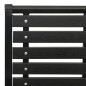 vidaXL Gartenstühle 2 Stk. Stahl und WPC Schwarz vidaXL Gartenstühle 2 Stk. Stahl und WPC Schwarz