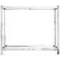 vidaXL Reifenregale mit 2 Böden 3 Stk. Silbern 110x40x110 cm Stahl vidaXL Reifenregale mit 2 Böden 3 Stk. Silbern 110x40x110 cm Stahl