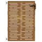 vidaXL Gartentor 85x125 cm Cortenstahl Quadratisches Design vidaXL Gartentor 85x125 cm Cortenstahl Quadratisches Design