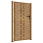 vidaXL Gartentor 105x205 cm Cortenstahl Quadratisches Design vidaXL Gartentor 105x205 cm Cortenstahl Quadratisches Design
