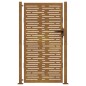 vidaXL Gartentor 105x205 cm Cortenstahl Quadratisches Design vidaXL Gartentor 105x205 cm Cortenstahl Quadratisches Design