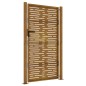 vidaXL Gartentor 105x205 cm Cortenstahl Quadratisches Design vidaXL Gartentor 105x205 cm Cortenstahl Quadratisches Design