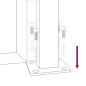 vidaXL Gartentor 105x205 cm Cortenstahl Quadratisches Design vidaXL Gartentor 105x205 cm Cortenstahl Quadratisches Design