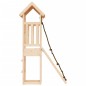 vidaXL Spielturm mit Kletterwand Massivholz Kiefer vidaXL Spielturm mit Kletterwand Massivholz Kiefer