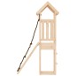 vidaXL Spielturm mit Kletterwand Massivholz Kiefer vidaXL Spielturm mit Kletterwand Massivholz Kiefer