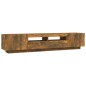 vidaXL 2-tlg. TV-Schrank-Set LED-Leuchten Räuchereiche Holzwerkstoff vidaXL 2-tlg. TV-Schrank-Set LED-Leuchten Räuchereiche Holzwerkstoff