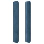 vidaXL Kopfteil mit Ohren Dunkelblau 103x16x118/128 cm Samt vidaXL Kopfteil mit Ohren Dunkelblau 103x16x118/128 cm Samt