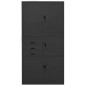 vidaXL Büroschrank Anthrazit 90x40x180 cm Stahl vidaXL Büroschrank Anthrazit 90x40x180 cm Stahl