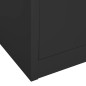 vidaXL Büroschrank Anthrazit 90x40x180 cm Stahl vidaXL Büroschrank Anthrazit 90x40x180 cm Stahl