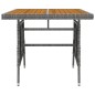 vidaXL 5-tlg. Garten-Essgruppe Poly Rattan Grau vidaXL 5-tlg. Garten-Essgruppe Poly Rattan Grau