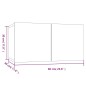 vidaXL 7-tlg. TV-Schrank-Set Räuchereiche Holzwerkstoff vidaXL 7-tlg. TV-Schrank-Set Räuchereiche Holzwerkstoff