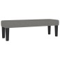 vidaXL Boxspringbett mit Matratze Dunkelgrau 140x200 cm Stoff vidaXL Boxspringbett mit Matratze Dunkelgrau 140x200 cm Stoff