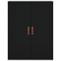 vidaXL Highboard Schwarz 69,5x34x180 cm Holzwerkstoff vidaXL Highboard Schwarz 69,5x34x180 cm Holzwerkstoff