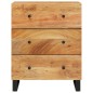 vidaXL Sideboards 2 Stk. 60x33x75 cm Massivholz Akazie vidaXL Sideboards 2 Stk. 60x33x75 cm Massivholz Akazie